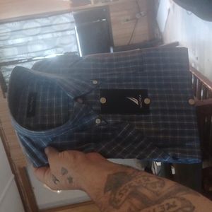 Nautica dress shirt blue